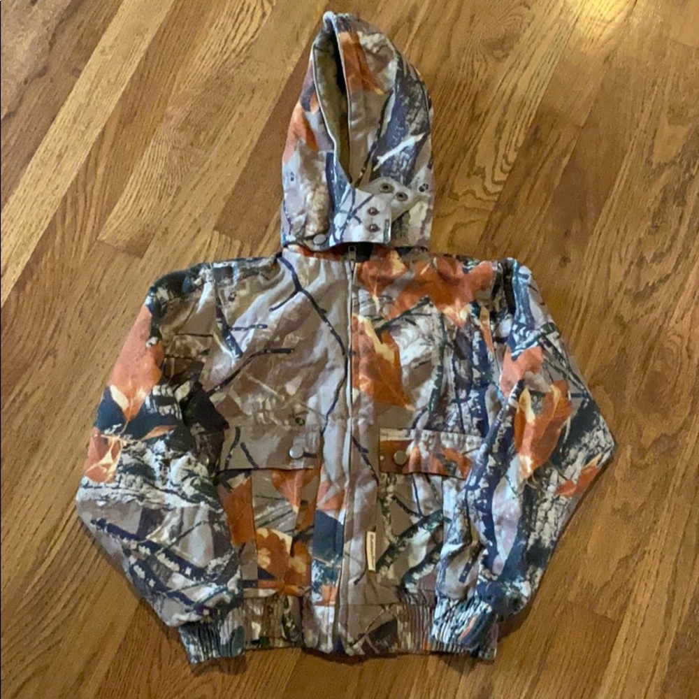 Camo youth jacket